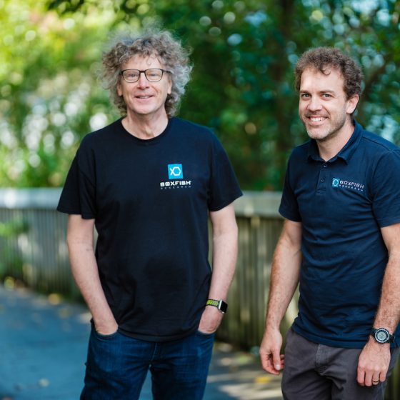 Boxfish co-founders Ben King and Craig Anderson