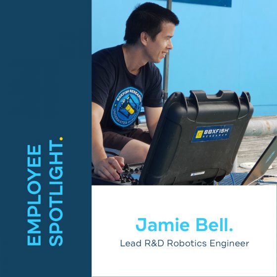 Employee Spotlight: Jamie Bell, Lead R&D Robotics Engineer