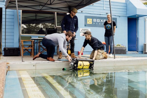 Customer ROV Training - Launching Boxfish Alpha