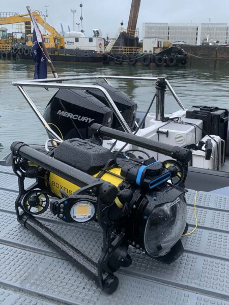 Boxfish Inspection ROV With Multibeam Imaging Sonar