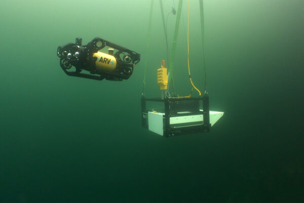 Resident Autonomous Underwater Vehicle ARV-i Demonstration - Video Still